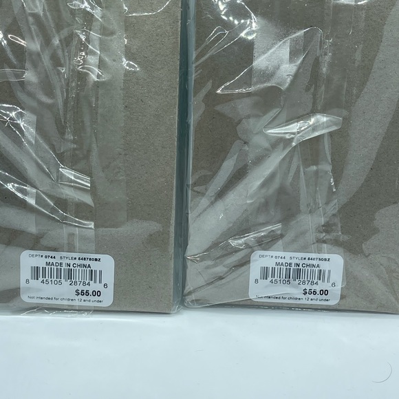 NWT Happiness Silver plated adjustable Genuin 2 pc - Picture 2 of 3
